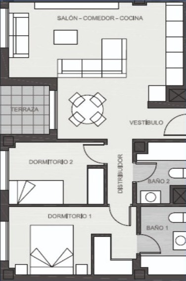 Pisos - Obra nueva Villanueva de la Torre